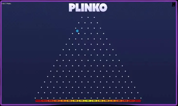 مميزات الأصناف Plinko 